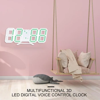 De Vânzare la cald LED Digital Ceas cu Alarmă Snooze Iluminare Mut Calendar Desktop Electronice Bcaklight Ceasuri de Masă, Ceas de birou