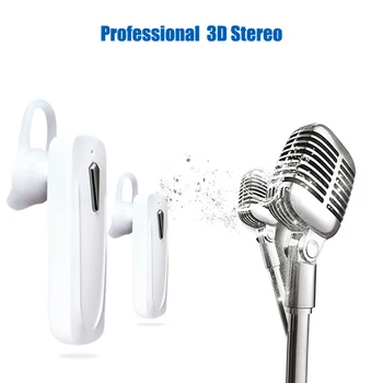 De Vânzare La Cald M163 Mini Cască Bluetooth 4.1 Setul Cu Cască Bluetooth Wireless Casca Stereo Bass Cu Microfon Pentru Telefon Inteligent
