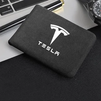 De Vânzare la CALD Masina de Styling Auto Geantă Pachetul de Card Driver de Licență autocolante din Piele portofel Pentru Tesla Model 3 S X 2017 2018 2019