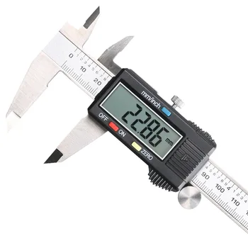 De înaltă calitate 0-150mm Instrument de Măsurare din Oțel Inoxidabil Șubler Digital Șubler cu Vernier Gauge Micrometru Paquimetro Messschieber