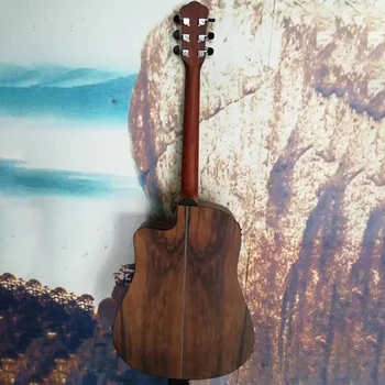 De înaltă calitate 41inch cutway chitară electro-acustică în formă de a cu Dao lemn de sus