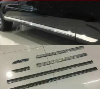 De înaltă Calitate, 6pcs/Set ABS CROMAT MASINA Ușa Laterală a Corpului de Turnare Capacul Ornamental se Potriveste Pentru Maserati Levante 2017 2018 2019 2020