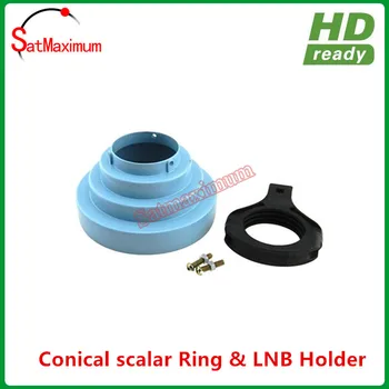 De înaltă calitate aluminiu conic scalar inel cu 65mm LNB suport/Consolă