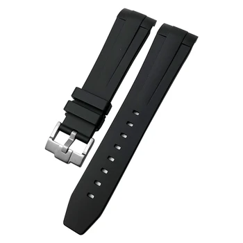 De înaltă Calitate din Cauciuc Siliconic 21mm Watchband se potrivesc pentru Longines L3.781.4.9 HydroConquest Cucerirea Negru Albastru Gri Verde Curea De Ceas