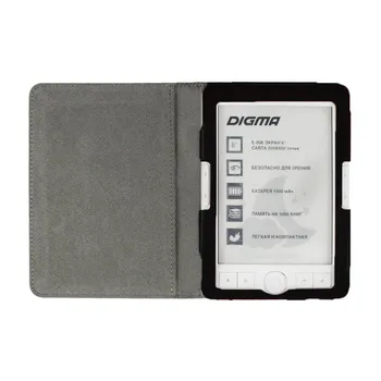 De înaltă Calitate din piele PU de Acoperire Pentru Digma E63s E63sdg ebook Flip Folio Shell R63s R63sdg 6 inch eReader Caz de Protecție+Film