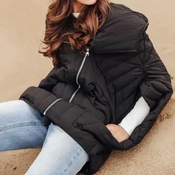 De înaltă calitate Europene și Americane mantie stil de 90% rață jos haina sacou feminin jumătate lungime maneca rece haina de iarna wq94