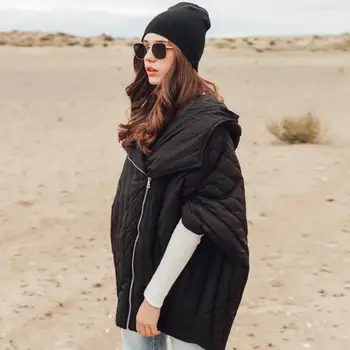 De înaltă calitate Europene și Americane mantie stil de 90% rață jos haina sacou feminin jumătate lungime maneca rece haina de iarna wq94