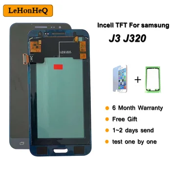 De înaltă calitate incell TFT J320 lcd Pentru Samsung Galaxy J3 2016 J320 Display LCD Touch Screen Digitizer Asamblare