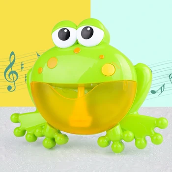 De înaltă Calitate Masina de Bule Mari Broasca Automată Filtru Bubble Blower Muzica Baie de Jucărie pentru Copii