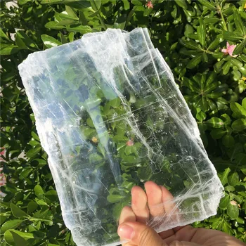 De înaltă calitate Naturale de cuarț de cristal de selenit serie reiki de vindecare decor acasă minerale-specimen de colectare