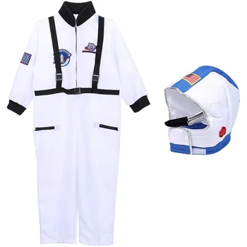 De înaltă calitate pentru Copii costum de astronaut sau cosmonaut uniformă Carnavalul de Crăciun costum de Halloween pentru Copii cosplay costum de astronaut