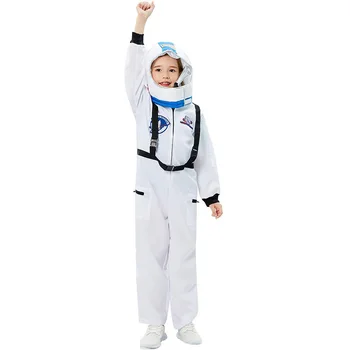 De înaltă calitate pentru Copii costum de astronaut sau cosmonaut uniformă Carnavalul de Crăciun costum de Halloween pentru Copii cosplay costum de astronaut