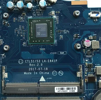 De înaltă calitate PENTRU HP PAVILION 15-BW SERIE Laptop Placa de baza CTL51/53 LA-E841P DDR4 Cu A9-9420 CPU MB Testat Navă Rapidă