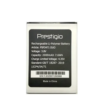 De înaltă Calitate PSP3471 DUO Nou Productd Baterie Pentru Prestigio Wize T3 DUO PSP3471 Telefon Mobil