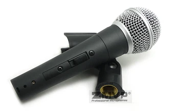 De înaltă Calitate SM58SK Profesional Dinamic Microfon cu Fir SM58S Cardioid Microfon cu Comutator ON/OFF Pentru Performanță Voce de Karaoke