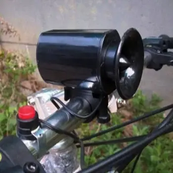 De înaltă calitate Ultra-tare Electronice Clopot de Biciclete Bike Horn Sirena mare Impermeabil Negru 6Sounds