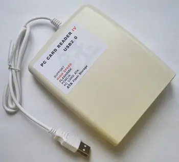 De Înaltă Calitate!!! USB pentru Adaptor PCMCIA Flash Disk, Card de Memorie Cititor 68PIN CardBus La USB Adaptor convertor