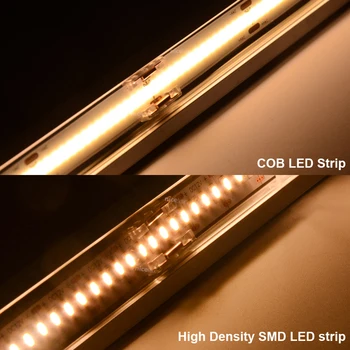 De înaltă Densitate ȘTIULETE de LED Strip Conectori pentru 8mm 2pin IP20 2835 5050 Singură Bandă de Culoare Lumina Conector Super Slim 10buc/lot