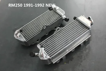 De înaltă performanță 40mm L&R aliaj de aluminiu radiator pentru Suzuki RM250 RM 250 2 TIMPI MODEL M/N 1991 - 1992