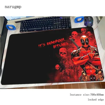 Deadpool mousepad gamer 70x40cm HD imprimare gaming mouse pad mare mare notebook pc accesorii laptop padmouse ergonomic mat