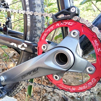 DECKAS Bicicleta ghidaj Lanț lanț de Bicicletă MTB ghid 1X Sistem ISCG03/ISCG05/BB mount CNC Singură Viteză Largă Îngustă Gear Chain Guide