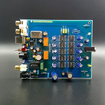 Decodor USB fibre coaxial DAC decodor bord tda1543 opt și zece concurente febra audio card OTG
