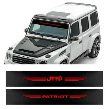Decor masina Fata-Spate, Parbriz, Stickere Autocolante Pentru Jeep Renegade Wrangler JK Rubicon Cherokee Patriot Traseu Hawk Busola