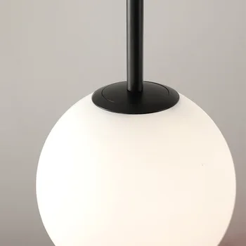 Decor Pandantiv Lampă Pentru Sala De Mese Modernă De Sticlă Mingea Pandantiv De Iluminat Acasă Interioară Perdeaua De Lumină Suspensie
