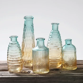 Decorative nordic Scandinav stil Vaze pentru Interior pentru decor acasă vaza decor din sticlă aranjamente florale Plante Hidroponice