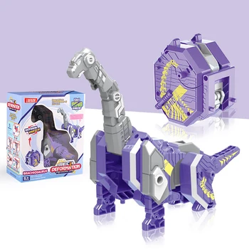 Deformarea Dinozaur Puzzle Jucarii De Acțiune Deformare Mașină De Jucărie Mini Deformare Model De Vehicul Jucărie Robot De Figurine Pentru Copii