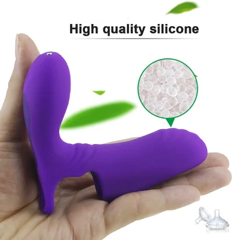 Degetul Vibratoare Limba Vibratoare Clitoris Clitoris Stimulator la Distanță G-Spot punctul Culminant Masaj Jucarii Sexuale pentru Femeile de sex Feminin Masturbator