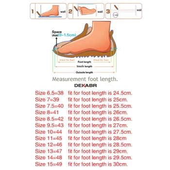 DEKABR Primavara-Vara NewMen de Mocasini Plat Confortabil Casual Pantofi pentru Bărbați Respirabil Slip-On Piele Moale de Conducere Pantofi Mocasini