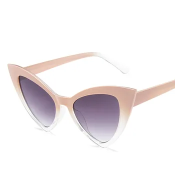DENISA Moda Vintage Ochi de Pisica ochelari de Soare Femei 2020 Nou Retro Triunghi Cateye Ochelari de Soare de Brand Designer de Ochelari Oculos G16002