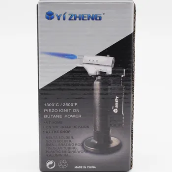 Dentare Butan Gaz Pistol 1300 Grade Celsius Flacără Brichetă Micro Lanterna Pentru Stomatologie Consumabile De Laborator
