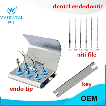 Dentare cu ultrasunete endodontic sfaturi endo sfat albirea dintilor kit endodontic de canal fișiere pentru SATELEC CIOCĂNITOAREA de mana