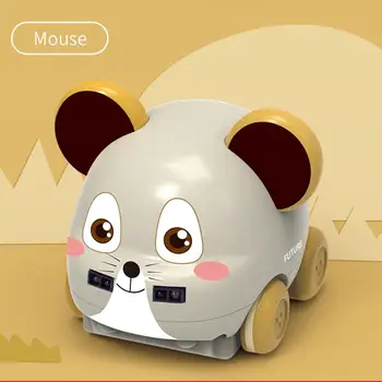 Desen animat Animale Auto Senzor Gest de Control de Mână de Inducție Următoarele RC Drăguț Tracker Mașini de Jucărie Pentru Fete de Crăciun