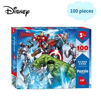 Desene Animate Disney Copii Cadouri Nouă Prințesă Puzzle De 100 Piese Marvel Spiderman Thomas Desene Animate Pentru Copii Puzzle Jucării Educative