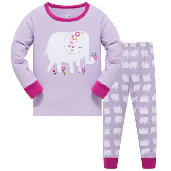 Desene Animate Pentru Copii Pijamale De Bumbac Baieti Casual Seturi De Pijamale Fete Bluze Lungi+Pantaloni 2-Bucata Acasă Pijamale Seturi Pentru Primavara Toamna