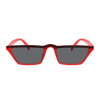 Design De Moda Pentru Femei Ochelari De Soare Top Plat Doamnelor Mici Ochelari De Soare Rama Patrat Nuante Clasice De Epocă Ochelari De Oculos De Sol