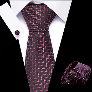 Designer de Brand de Moda de Lux Cravată de Mătase Albastră cu Dungi Legături pentru Oamenii de Afaceri Formale Gât Cravată&Batiste&Butoni