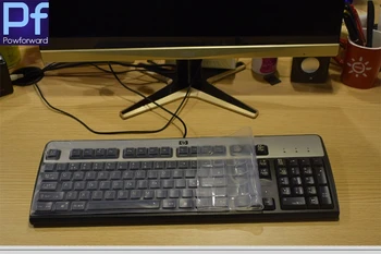 Desktop all-in-one PC de birou tastatura acoperă clar Tastatura Capacul Protector de Piele Pentru HP sk-2880/2885 KB-0315 0316 ku-1156