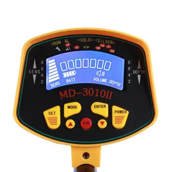 Detector de Metale profesional, Ecran LCD de Înaltă Sensibilitate Subteran Adânc Țintă Aur Vânător de Comori Caută Instrument Detector de Metale