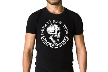 Dezvăluie D-Bate Prime Punk Skull Logo T-Shirt Guler Rotund Maneci Scurte Tee Shirt Top Tee Tricou 2018 Moda Barbati Top Tee