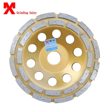 Diamond Wheel Disc Castron Cupa de Slefuire Lustruire Tampoane Unelte de Zidărie de Beton, Marmură, Granit, Ceramică de Slefuire roată 125-180mm