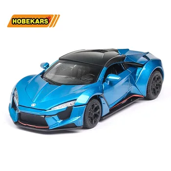 Diecast 1:32 Noi Lyken Sport-Model de masina Auto din Aliaj de Metal de Simulare Auto Trage Înapoi Vehicule Auto Jucarii Pentru Copii, Cadouri Pentru Copii