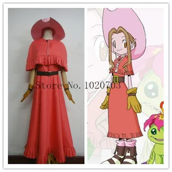 Digimon Adventure Mimi Tachikawa rochie de Cosplay Costum