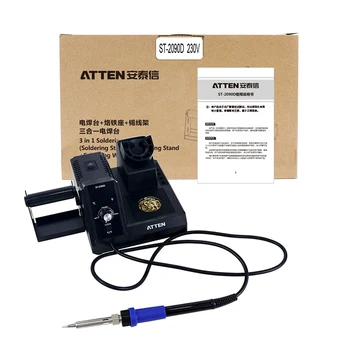 Digital cu Termostat 80W ATTEN ST-2090D Lead-free Original Digital Statie de Lipit 220V UE Plug