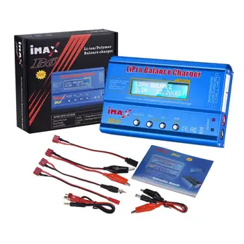 Digital iMax B6 80W Baterie Încărcător de Echilibru AC Convertor Adaptor DC 12V 5A 6A pentru Lipo NiMh Li-Ion, Ni-Cd Mini Conector Tamiya
