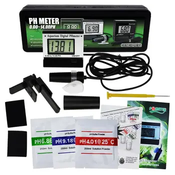 Digital Monitor pH Metru ATC 0.00~14.00 pH 1-1.5 M Cablu De Electrod Sonda De Calitate A Apei Tester Kit Spa Rezervor Piscină Acvariu De Laborator