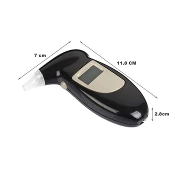 Digital Respirația Alcool Tester Cu Alertă Sonoră Conducere În Condiții De Siguranță Cu Cheie Lanț Răspuns Rapid Detector De Alcool